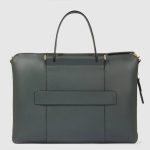 Piquadro Borsa da lavoro donna espandibile verde - verde scuro in pelle porta pc 15,6" Circle