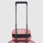 Piquadro Beauty case rosa in tessuto gommato resistente all'acqua Corner 2.0