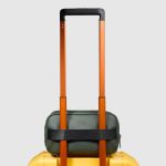 Piquadro Beauty case verde in tessuto gommato resistente allcqua Corner 2.0