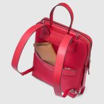 Piquadro Zaino donna rosso in tessuto e pelle porta iPado 14" Lyra