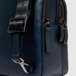 Piquadro Borsello blu in pelle porta iPadni Modus