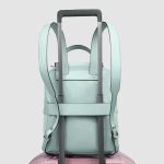 Piquadro Zaino donna verde in tessuto e pelle porta iPado 12,9'' Lyra