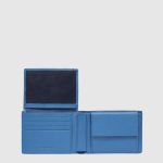 Piquadro Portafogli uomo avio in pelle con porta documenti Atlas