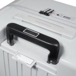 Piquadro Trolley medio rigido bianco in policarbonato a quattro ruote Pop