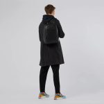 Piquadro Zaino piccolo nero in pelle porta pc 14" Modus