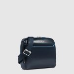 Piquadro Borsello blu in pelle Blue Square