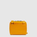 Piquadro Borsello giallo in pelle Blue Square