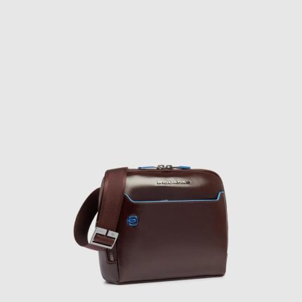 Piquadro Borsello mogano in pelle Blue Square