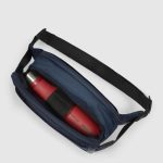 Piquadro Marsupio uomo blu in tessuto riciclato