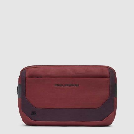 Piquadro Marsupio uomo cuoio in tessuto riciclato