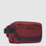 Piquadro Marsupio uomo cuoio in tessuto riciclato