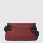 Piquadro Marsupio cuoio in tessuto riciclato