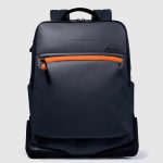 Piquadro Zaino blu in tessuto gommato resistente all'acqua porta pc 15,6" Corner 2.0