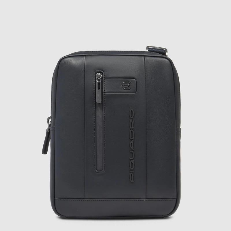 Piquadro Borsello uomo a tracolla nero in pelle porta iPadrban Piquadro Borsello uomo a tracolla nero in pelle porta iPadrban