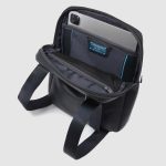 Piquadro Borsello uomo a tracolla nero in pelle porta iPadrban