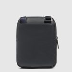 Piquadro Borsello uomo a tracolla nero in pelle porta iPadrban