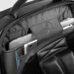 Piquadro Zaino uomo nero in pelle porta pc 15,6" Urban