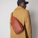 Piquadro Monospalla uomo cuoio in pelle porta iPadlack Square