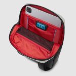 Piquadro Borsello a tracolla uomo grigio in pelle porta iPadrban