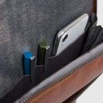 Piquadro Zaino cuoio in pelle porta pc 15,6" Black Square