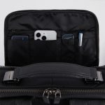 Piquadro Zaino blu in pelle sottile porta pc 15,6" Modus