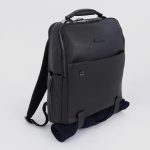 Piquadro Zaino blu in pelle sottile porta pc 15,6" Modus