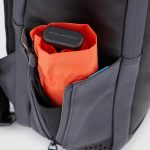 Piquadro Zaino grigio in pelle porta pc 15,6" Urban