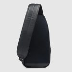 Piquadro Monospalla blu in pelle Urban