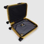 Piquadro Trolley da cabina rigido giallo in policarbonato a 4 ruote PQ-Light