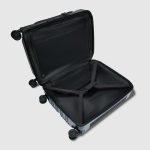 Piquadro Trolley cabina rigido nero opaco in policarbonato a 4 ruote porta pc PQ-Light