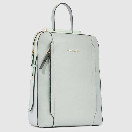 Piquadro Zaino donna verde in pelle porta pc 14" Circle