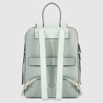 Piquadro Zaino donna verde in pelle porta pc 14" Circle