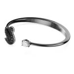 Swarovski bracciale rigido swan misura M
