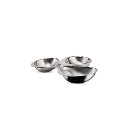 Alessi antipastiera a 3 scomparti babyboop