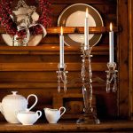 Villeroy & bock candeliere 3 fiamme retro accessoires