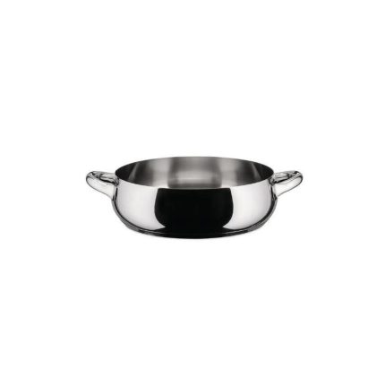 Alessi casseruola bassa 24 cm con manici mami