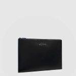 Piquadro Pochette uomo nera in pelle porta iPado 12,9" Blue Square