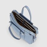 Piquadro Borsa donna celeste in pelle porta pc 14" Circle