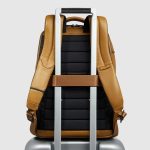 Piquadro Zaino uomo color cuoio in pelle porta pc 15,6