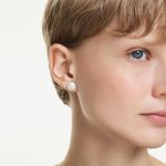 Swarovski Orecchini a lobo Matrix