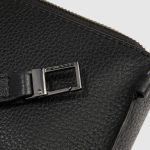Piquadro Pochette nero in pelle con scomparto per occhiali Modus