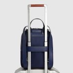 Piquadro Zaino donna blu in tessuto e pelle porta iPado 12'' Lyra