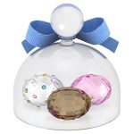 Swarovski Idyllia Campana di Vetro Uova