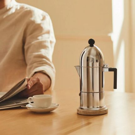 Alessi Caffettiera espresso 3 tazze La cupola