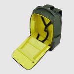 Piquadro Zaino da viaggio verde resistente all' acqua porta pc 15,6 Corner 2.0