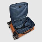 Piquadro Trolley da cabina a 4 ruote arancio resistente all'acqua Corner 2.0