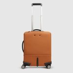 Piquadro Trolley da cabina a 4 ruote arancio resistente all'acqua Corner 2.0