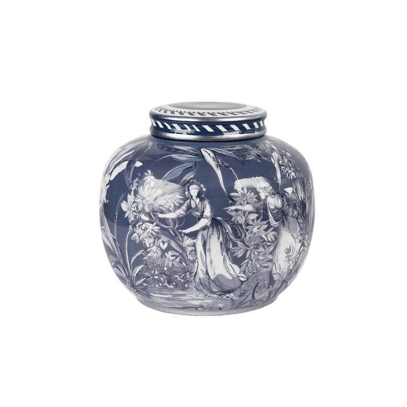 Baci milano Potiche 19cm colore blu - Versailles Baci milano Potiche 19cm colore blu - Versailles