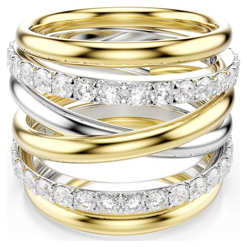 Swarovski Anello cocktail Hyperbola Misura 55 Swarovski Anello cocktail Hyperbola Misura 55