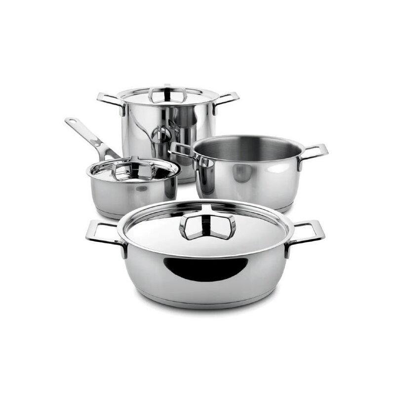 Alessi set pentole 7 pezzi pots&pans Alessi set pentole 7 pezzi pots&pans